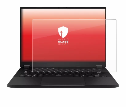 Imagen del dispositivo ASUS TUF Gaming A14 con una amplia variedad de protectores de pantalla.