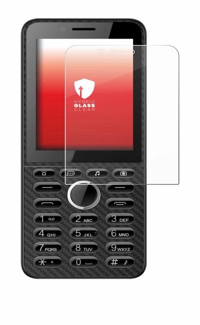 Imagen del dispositivo Energizer E288S con una amplia variedad de protectores de pantalla.