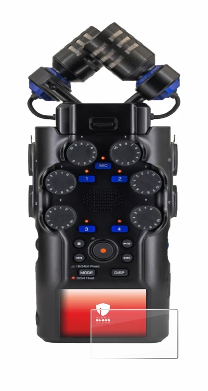 Imagen del dispositivo Zoom H6 studio con una amplia variedad de protectores de pantalla.