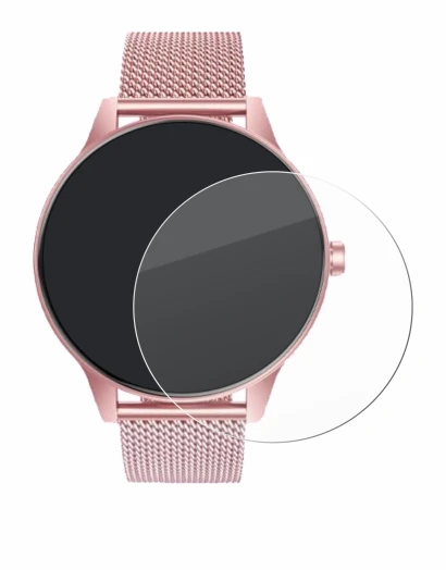 Imagen del dispositivo TAOLOON Smartwatch 1.27" con una amplia variedad de protectores de pantalla.