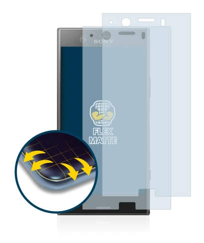 Imagen del dispositivo Sony Xperia XZ1 Compact con una amplia variedad de protectores de pantalla.