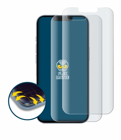 Imagen del dispositivo Apple iPhone 13 Pro con una amplia variedad de protectores de pantalla.