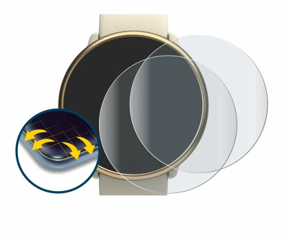 Imagen del dispositivo Polar Ignite 2 con una amplia variedad de protectores de pantalla.