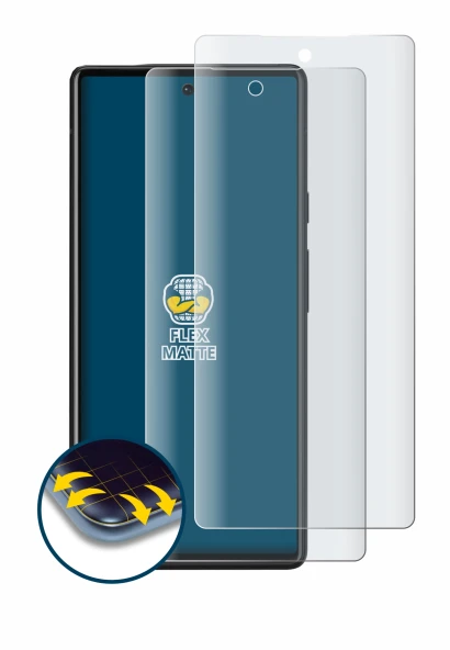 Imagen del dispositivo Google Pixel 6 con una amplia variedad de protectores de pantalla.