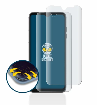 Imagen del dispositivo Fairphone 4 con una amplia variedad de protectores de pantalla.