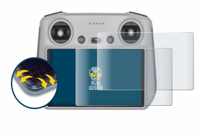 Imagen del dispositivo DJI RC Controller con una amplia variedad de protectores de pantalla.