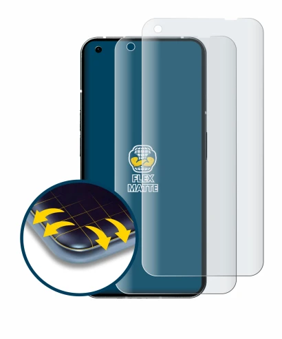 Imagen del dispositivo Nothing Phone (1) con una amplia variedad de protectores de pantalla.