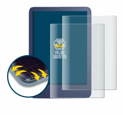 Imagen del dispositivo Amazon Kindle Reader 2022 con una amplia variedad de protectores de pantalla.