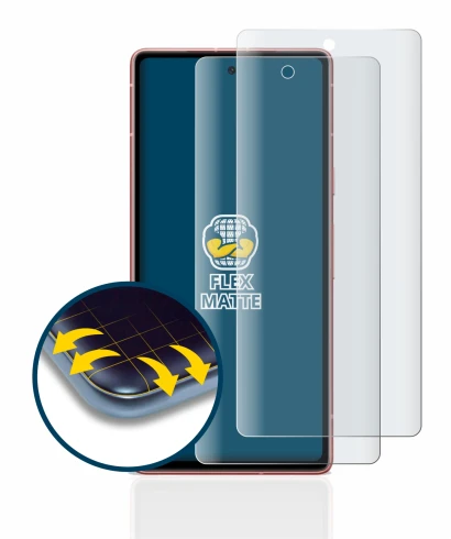 Imagen del dispositivo Google Pixel 7a con una amplia variedad de protectores de pantalla.