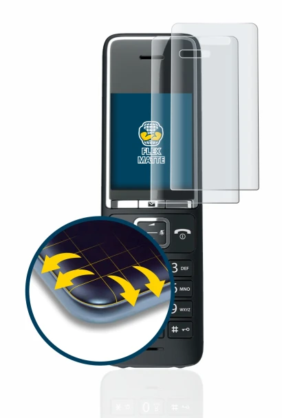 Imagen del dispositivo Gigaset COMFORT 550 con una amplia variedad de protectores de pantalla.