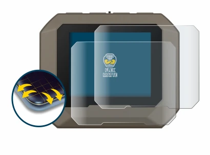 Imagen del dispositivo Garmin Xero C1 Pro con una amplia variedad de protectores de pantalla.