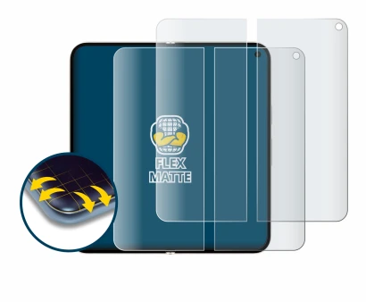 Imagen del dispositivo Google Pixel 9 Pro Fold (Pantalla interior) con una amplia variedad de protectores de pantalla.
