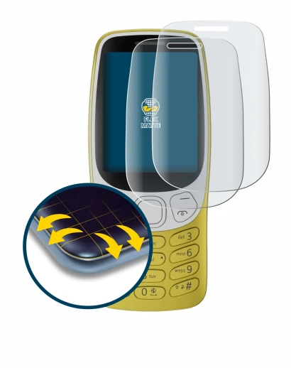 Imagen del dispositivo Nokia 3210 con una amplia variedad de protectores de pantalla.