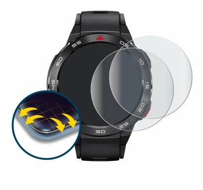 Imagen del dispositivo Xiaomi Mibro GS Pro con una amplia variedad de protectores de pantalla.