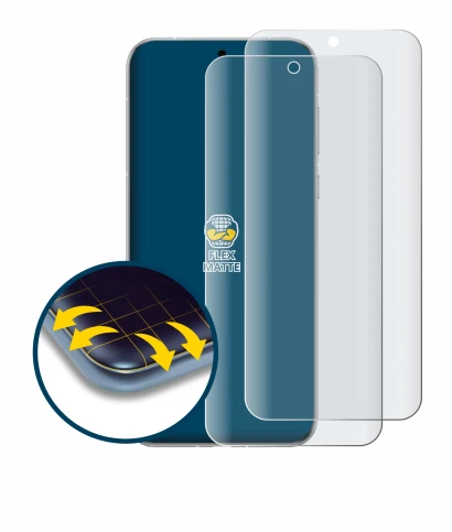 Imagen del dispositivo Huawei Pura 80 Pro con una amplia variedad de protectores de pantalla.