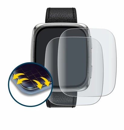 Imagen del dispositivo Amazfit Active 2 (rectangular) con una amplia variedad de protectores de pantalla.