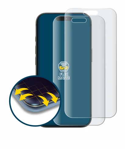 Imagen del dispositivo Apple iPhone 17 Pro Max con una amplia variedad de protectores de pantalla.