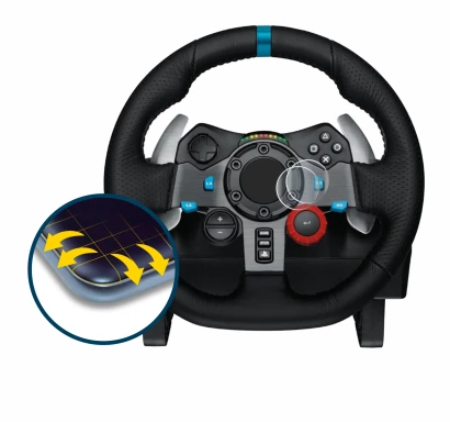 Imagen del dispositivo Logitech G29 Driving Force Gaming Volante de carreras con una amplia variedad de protectores de pantall