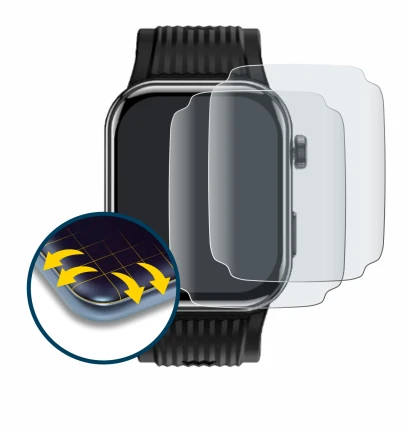 Imagen del dispositivo Rollme Kore D1 con una amplia variedad de protectores de pantalla.