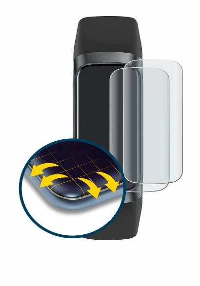 Imagen del dispositivo MORELOCO C60 con una amplia variedad de protectores de pantalla.