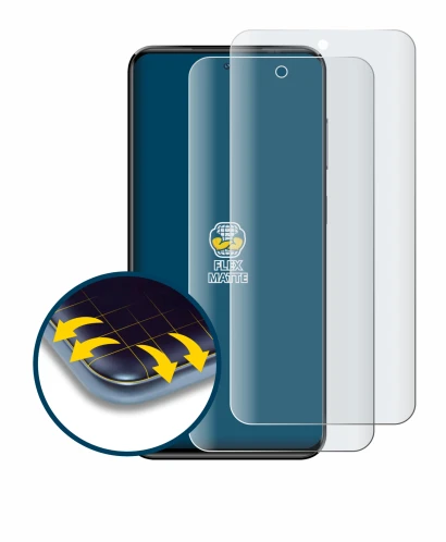 Imagen del dispositivo Oukitel C68 Plus con una amplia variedad de protectores de pantalla.