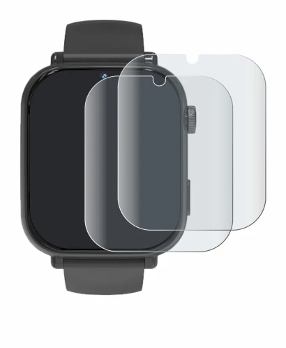 Imagen del dispositivo Pthtechus A22 con una amplia variedad de protectores de pantalla.