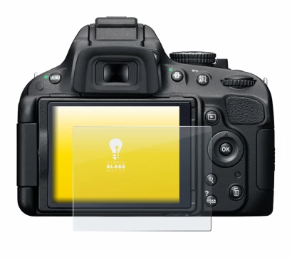 Imagen del dispositivo Nikon D5100 con una amplia variedad de protectores de pantalla.