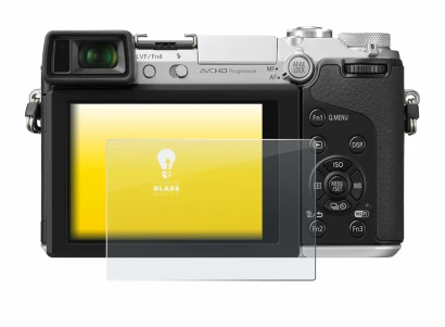 Imagen del dispositivo Panasonic Lumix DMC-GX7 con una amplia variedad de protectores de pantalla.
