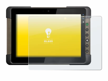 Imagen del dispositivo Getac T800 con una amplia variedad de protectores de pantalla.