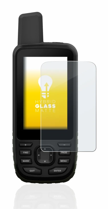 Imagen del dispositivo Garmin GPSMAP 66s con una amplia variedad de protectores de pantalla.
