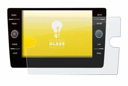 Imagen del dispositivo Volkswagen Golf 7 2019 Discover Media 8" con una amplia variedad de protectores de pantalla.