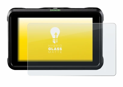 Imagen del dispositivo Atomos Shinobi con una amplia variedad de protectores de pantalla.
