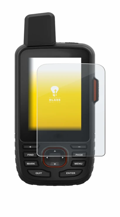 Imagen del dispositivo Garmin GPSMAP 66i con una amplia variedad de protectores de pantalla.