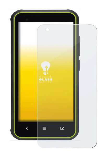 Imagen del dispositivo SkyCaddie SX400 con una amplia variedad de protectores de pantalla.