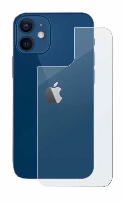 Imagen del dispositivo Apple iPhone 12 (Trasero) con una amplia variedad de protectores de pantalla.
