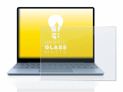 Imagen del dispositivo Microsoft Surface Laptop Go con una amplia variedad de protectores de pantalla.