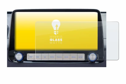 Imagen del dispositivo Hyundai Kona 2020 Infotainment System 10" con una amplia variedad de protectores de pantalla.