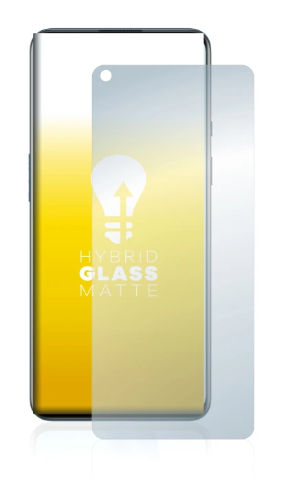 Imagen del dispositivo OnePlus 9 con una amplia variedad de protectores de pantalla.