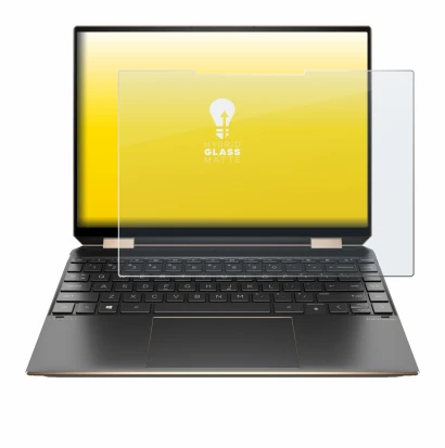 Imagen del dispositivo HP Spectre x360 (14-eX) 2021 con una amplia variedad de protectores de pantalla.