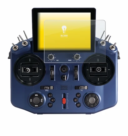 Imagen del dispositivo FrSky Tandem X20S con una amplia variedad de protectores de pantalla.