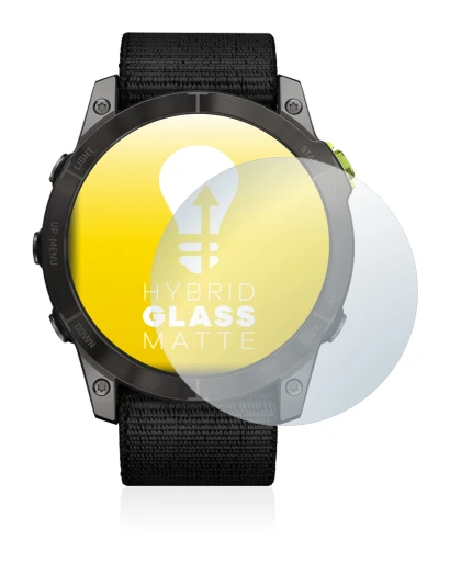 Imagen del dispositivo Garmin Enduro 2 con una amplia variedad de protectores de pantalla.