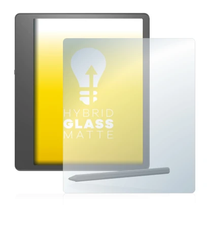 Imagen del dispositivo Amazon Kindle Scribe con una amplia variedad de protectores de pantalla.