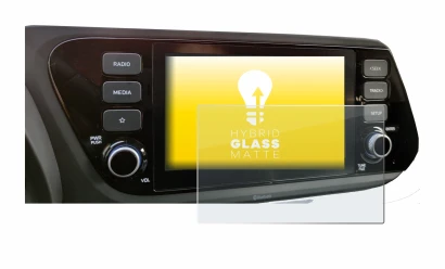 Imagen del dispositivo Hyundai i20 2020 8" con una amplia variedad de protectores de pantalla.