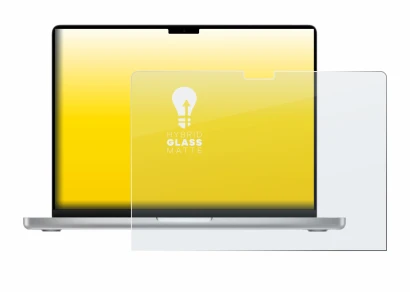 Imagen del dispositivo Apple MacBook Pro 14" M2 2023 con una amplia variedad de protectores de pantalla.