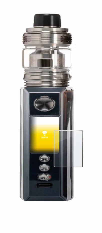 Imagen del dispositivo Voopoo Drag M100S con una amplia variedad de protectores de pantalla.