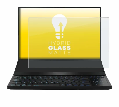 Imagen del dispositivo ASUS ROG Zephyrus Duo 16 2023 con una amplia variedad de protectores de pantalla.