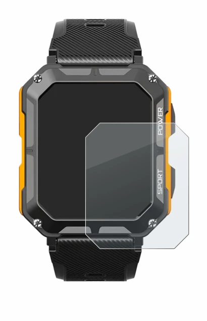 Imagen del dispositivo Njord Gear The Indestructible Smartwatch con una amplia variedad de protectores de pantalla.