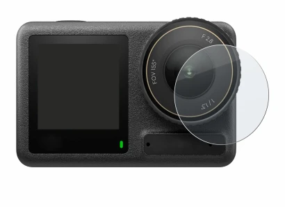 Imagen del dispositivo DJI Osmo Action 4 (Lente) con una amplia variedad de protectores de pantalla.