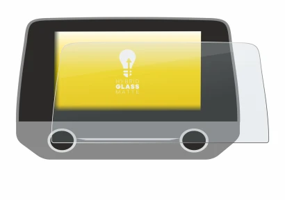 Imagen del dispositivo Ford Focus MK4 Sync 3 con una amplia variedad de protectores de pantalla.