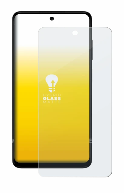 Imagen del dispositivo HMD Pulse Pro con una amplia variedad de protectores de pantalla.